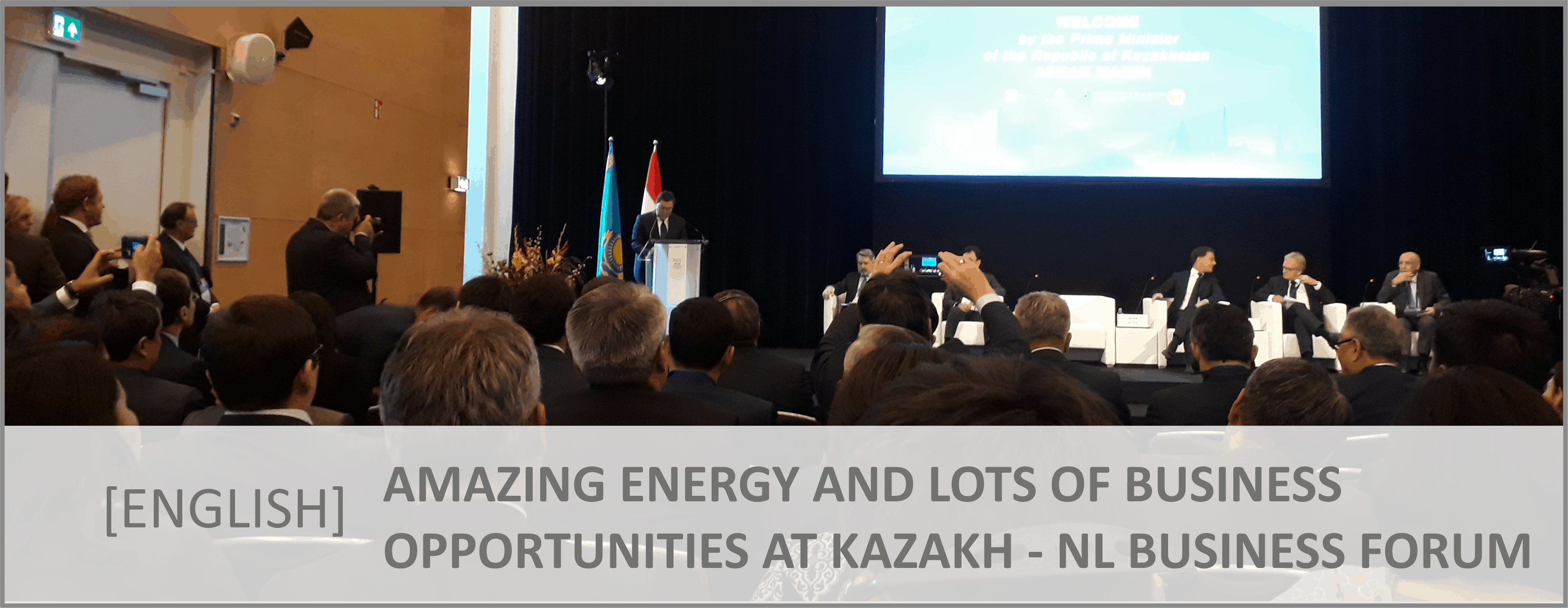 Tesla Eco Systems team attended the Kazakhstan-The Netherlands Business Forum