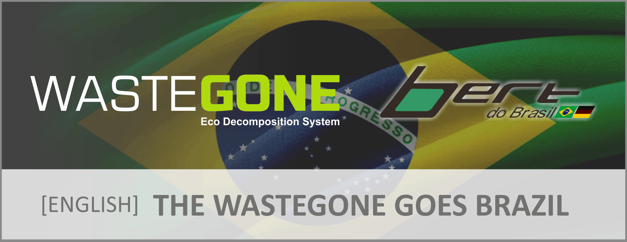 We warmly welcome “Bert do Brasil” as our exclusive Channel Partner for Brazil